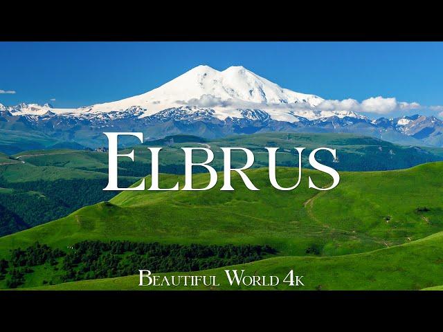 Mount Elbrus 4K Scenic Relaxation Film - Meditation Relaxing Music - Amazing Nature