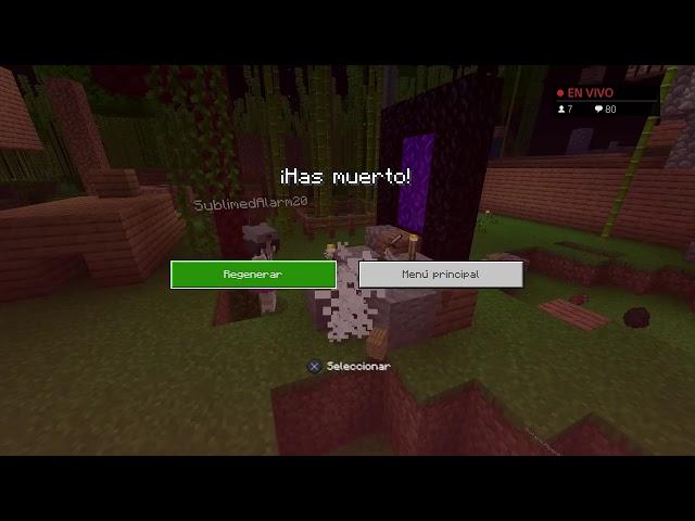 Joscarmartom en directo.Minecraf tcon subs y música. 18 07 2020