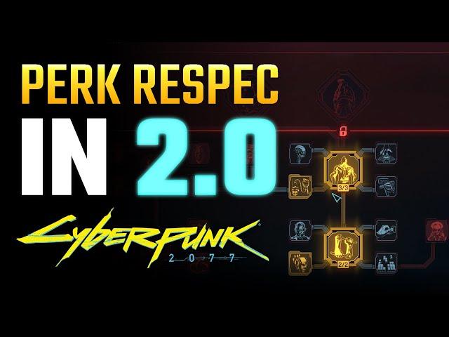 Cyberpunk 2077 2.0: How to Respec Perks - IT'S FREE!