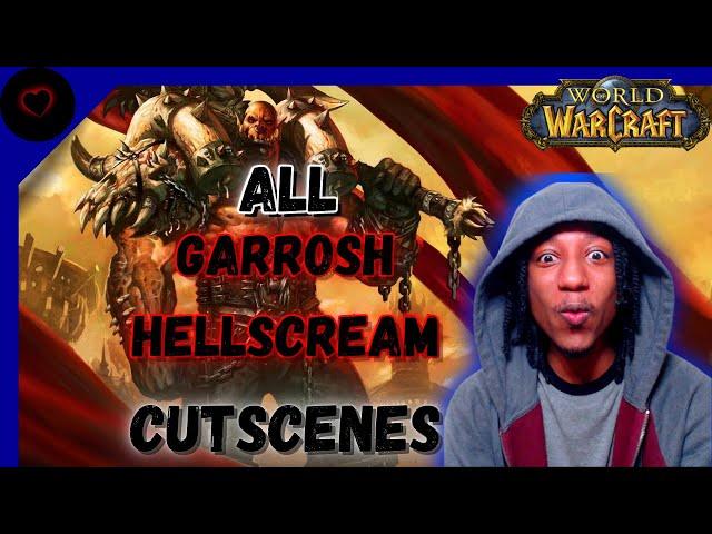 Garrosh Hellscream's Final Death - All Cutscenes | Reaction  [WoW Shadowlands: Chains of Domination]