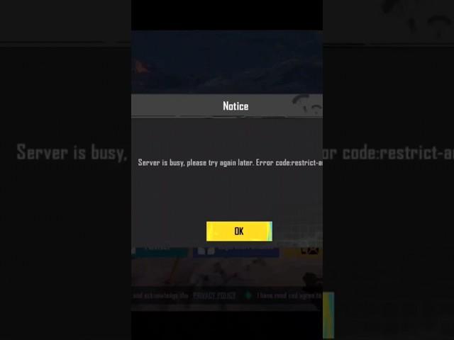 pubg error code restrict area | restricted area pubg mobile |Pubg server is busy error code restrict