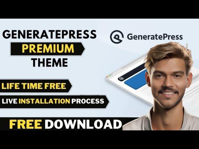 GeneratePress Premium Theme Free Download With Activation License Key For Lifetime free