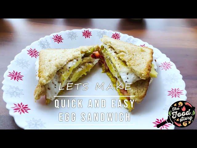 Mayo & Mustard Egg Sandwich | Quick and Easy | Nikhil Parihar