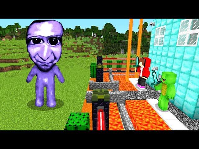 Blue Demon vs Security House - Minecraft