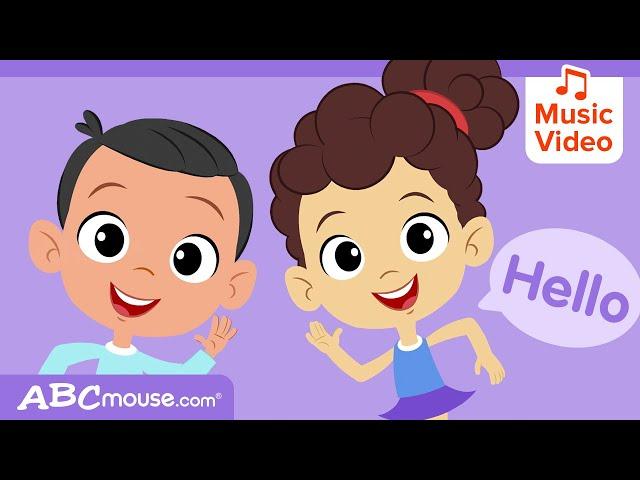 'Hello! What's Your Name?'  | ABCmouse Sing-Along Animated Music Video | PreK and Kindergarten 