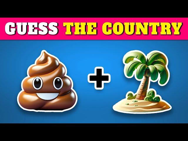 Guess the Country by Emoji Quiz Rainbow