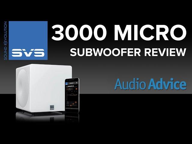 SVS 3000 Micro Subwoofer Review