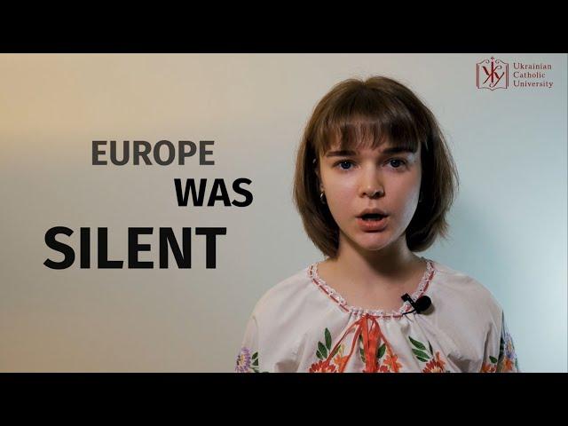 Europe was silent