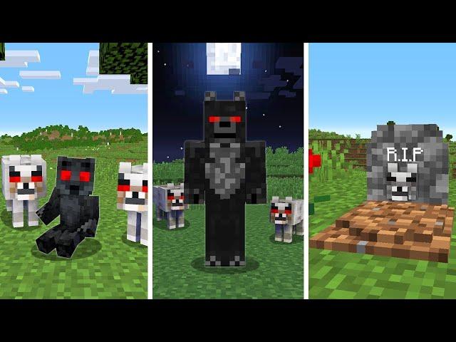 Werewolf's Birth to Death in Minecraft