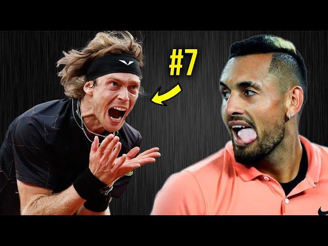 Casual Nick Kyrgios vs. World No 7 | Most SHOCKING Tennis Match