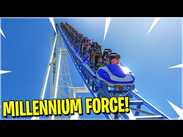 I Made MILLENNIUM FORCE! (Planet Coaster)