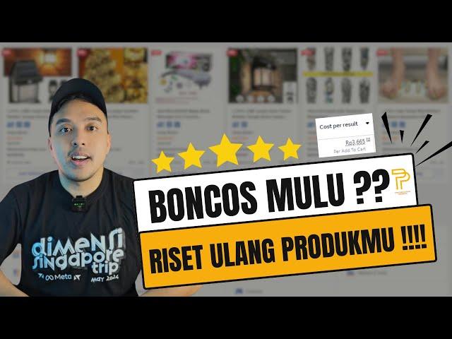 Boncos terus?? Cobain Riset Produk Meta Facebook Ads anti Gagal 