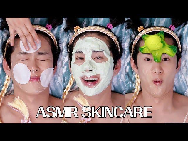 [ASMR] Adorable Rapunzel🪄 Korea Husband Skincare Routine #asmr #asmrsounds