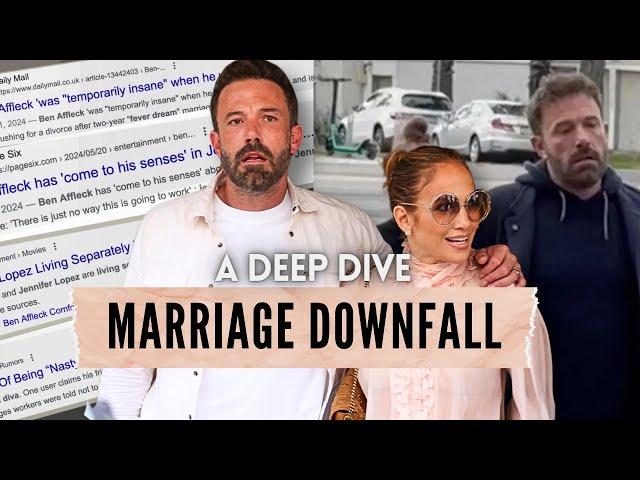 Ben Affleck & Jennifer Lopez's Marriage is DOOMED (a deep dive)