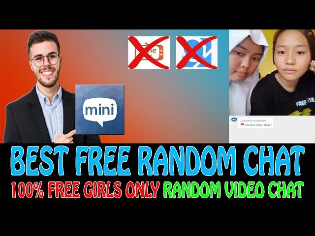 Best FREE Girls Only Random Video Chat App 2021 | How to Use Minichat App!!