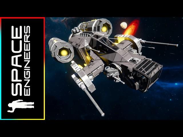 The Huskarl Dropship! - Space Engineers