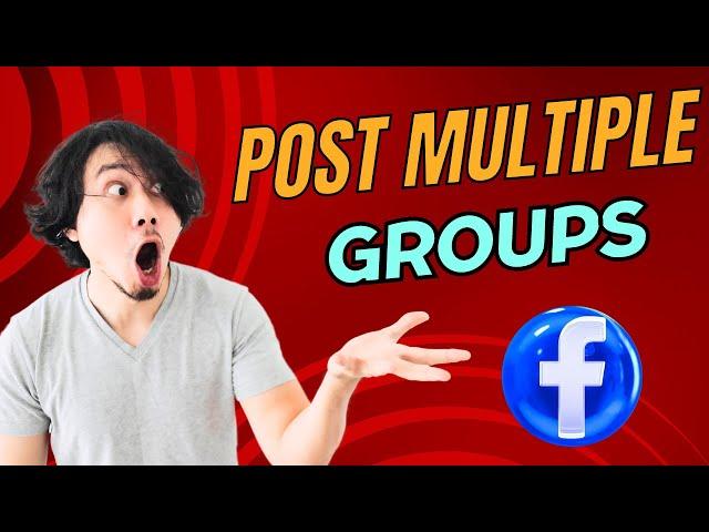 How To Post In Many Facebook Groups At Once | Post Groups At The Same Time