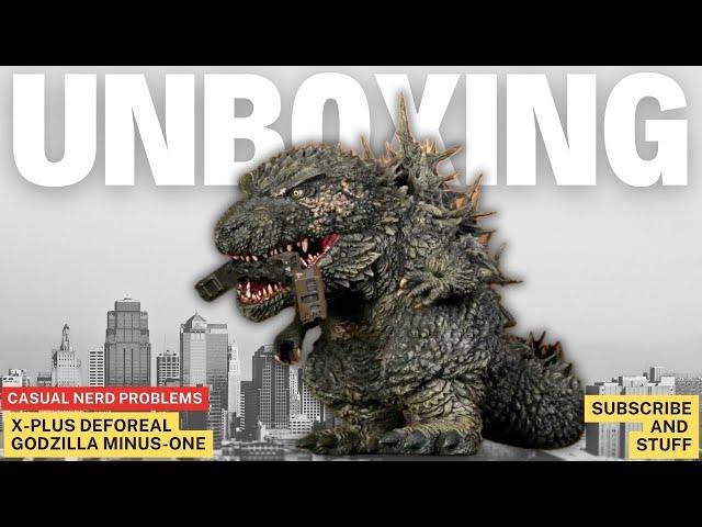 LIVE X-Plus Deforeal Unboxing\Review - Godzilla Minus-One