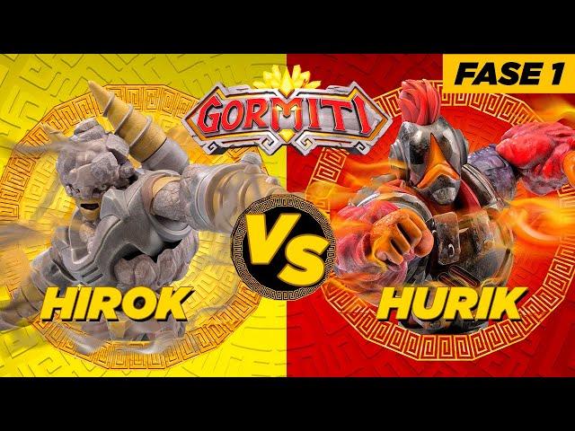 Gormiti | Il Torneo del Titano - Fase 1 x 07 Hirok VS Hurik