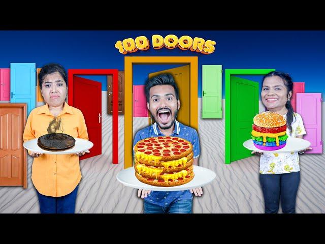 100 Doors Mystery Food Challenge | Hungry Birds