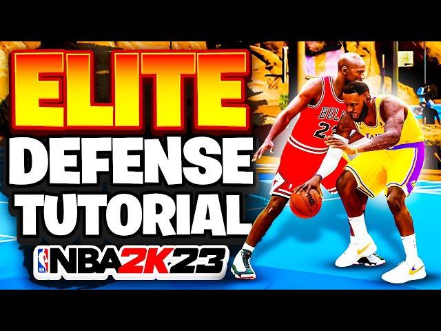 The Ultimate On-Ball Defense Tutorial: Become an Elite Defender In Under 9 minutes - NBA 2K23