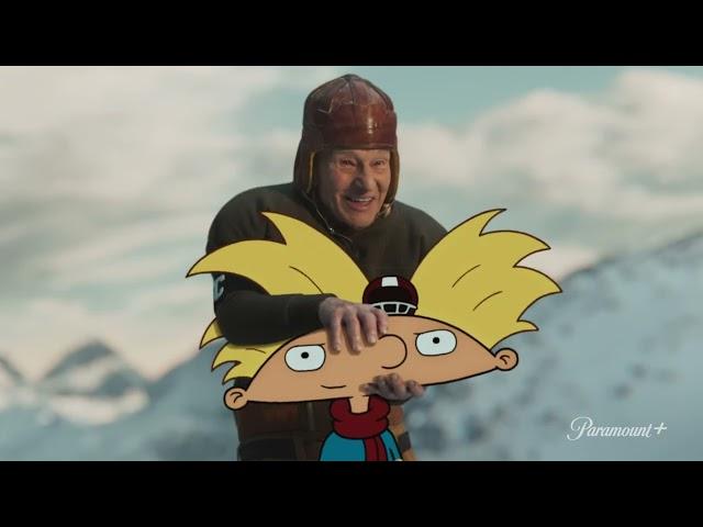 Paramount Super Bowl Spot | Sir Patrick Stewart Throws a Hail Arnold