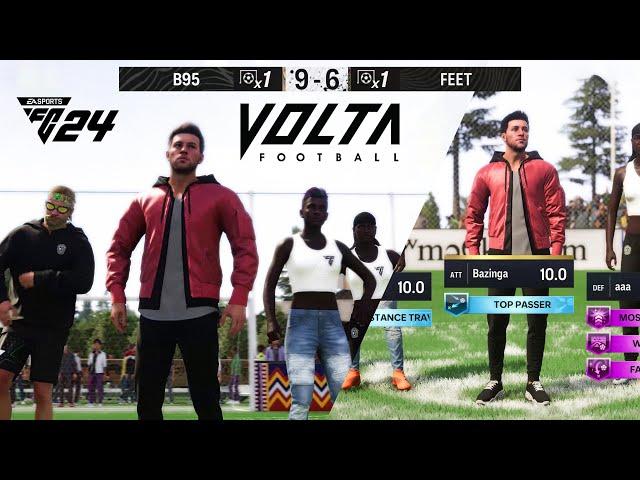 EA Sports FC 24 Volta ( FIFA 24 ) 5v5 Online Gameplay 4K Ultra