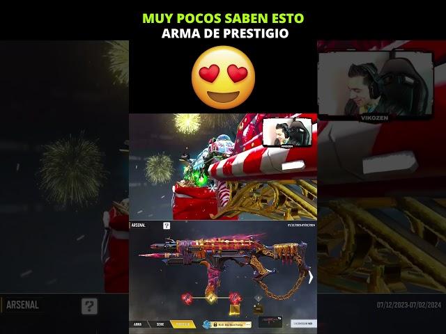 SECRETO ARMA DE PRESTIGIO COD MOBILE #vikozen