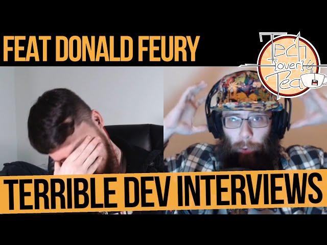 Terrible Dev Interviews - Tech Over Tea Clip - feat Donald Feury