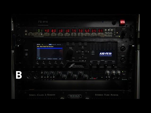 Mesa Boogie Triaxis - Axe FX 3 vs Real Amp Shootout