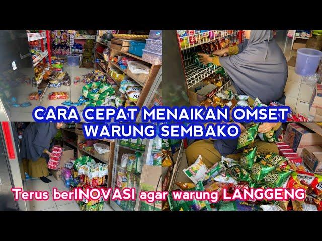 CARA CEPAT MENAIKAN OMSET WARUNG SEMBAKO #warungsembako