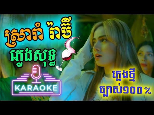 ស្រារាំ ភ្លេងសុទ្ឌ Karaoke - Sra Rom Plengsot Rabee| PunlorkMusic