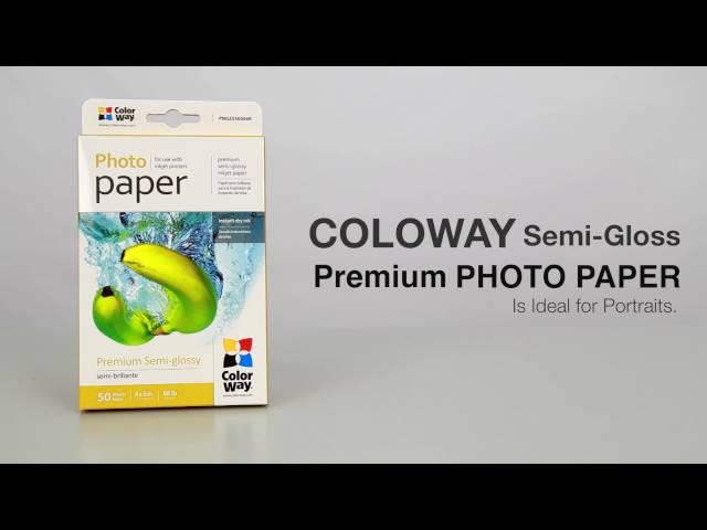 Premium Semi-Glossy Photo paper ColorWay