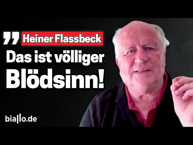 Heiner Flassbeck spricht Klartext: "In Europa haben wir uns selbst kastriert!" / Interview