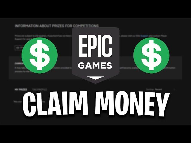 How To Claim Prize Money In Fortnite! (UPDATED)