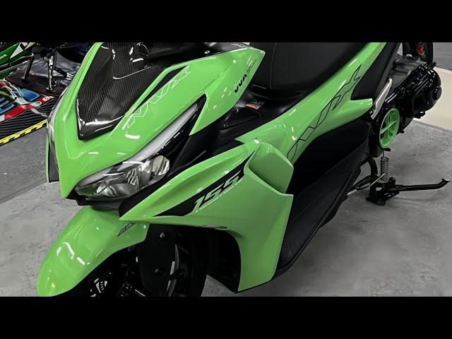 New Yamaha NVX 155 Atau Aerox 2024 - Sporty Design 