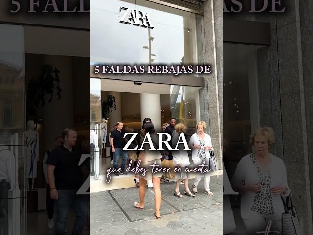 5 Faldas de Zara que no puedes dejar pasar estas rebajas! #rebajaszara #zara #rebajasverano2024