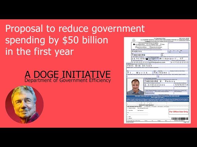 Proposed DOGE efforts to reduce government spending