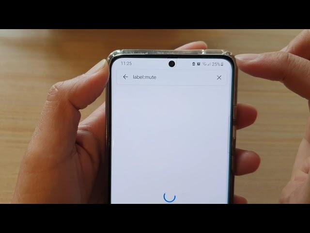 Galaxy S21/Ultra/Plus: How to Mute / Unmute an Email Conversation in Gmail