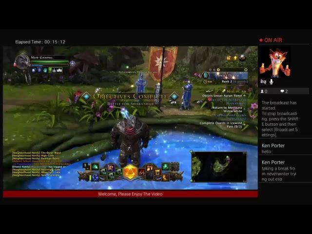 Ps4 Neverwinter Chat