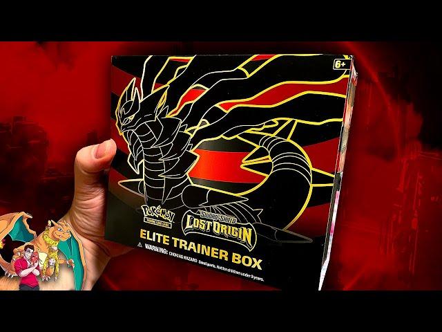 Unboxing the NEW Pokemon Lost Origins Elite Trainer Box!