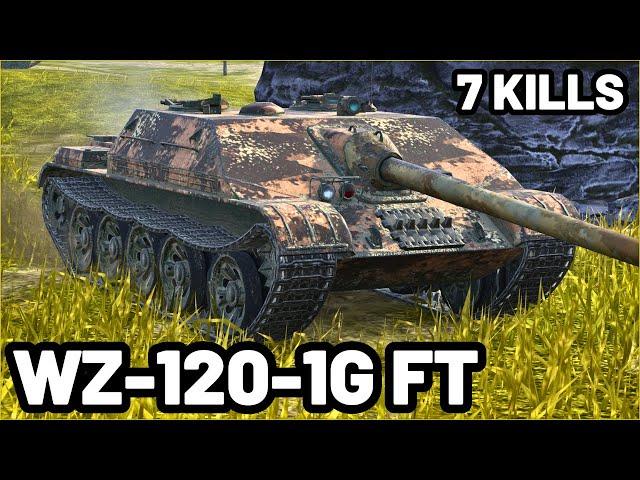 WZ-120-1G FT | 6.1K DAMAGE | 7 KILLS | WOT Blitz Pro Replays