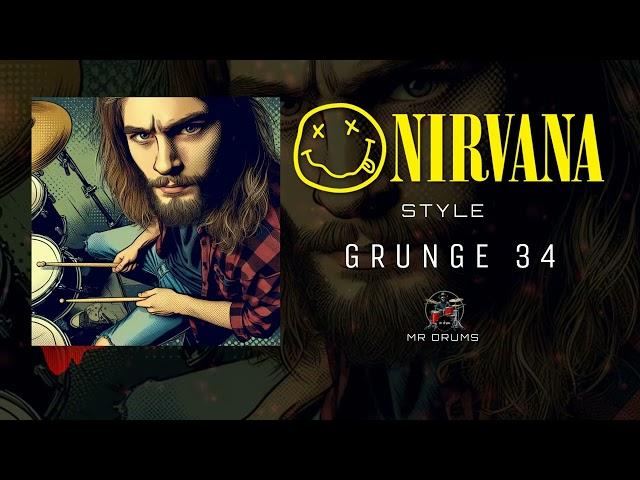 Grunge Drum Track | Nirvana Style | 110 BPM