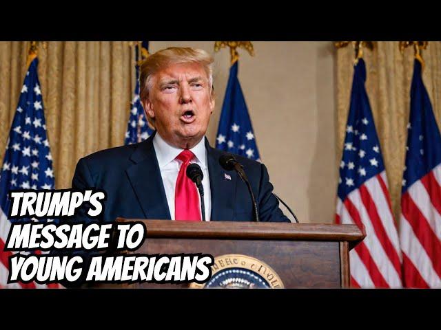 TRUMPS commencement SPEECH to YOUNG AMERICANS!!! MUST WATCH