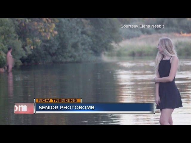 Naked man appears in Oregon teen's senior photos