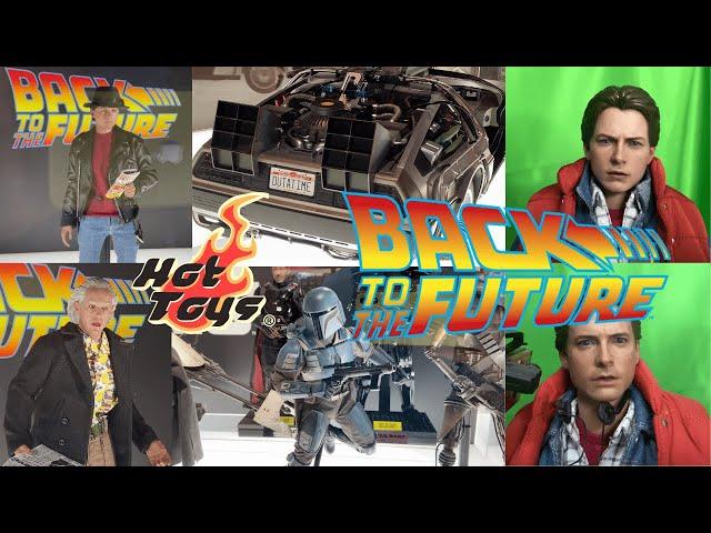 Hot Toys Back to the Future event at Toy Sapiens PLUS quick review of new Marty McFly 2.0 vs 1.0