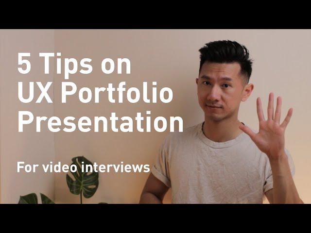 5 Huge Tips on UX Portfolio Presentation for Video Call Interviews