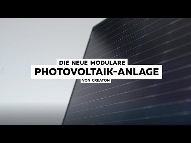 CREATON | Photovoltaik-Anlage