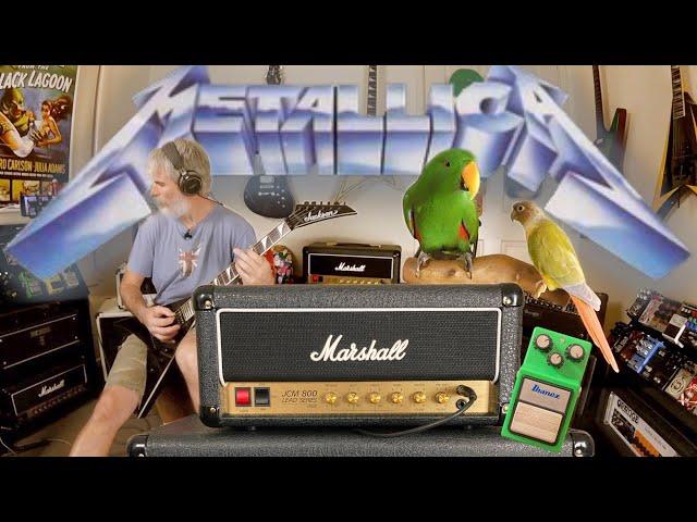 James Hetfield's Lightning Guitar Tone - Marshall JCM 800 + Tube Screamer