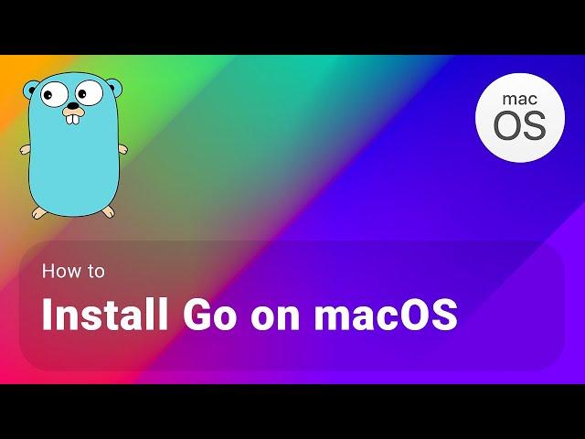 Installing Go on macOS via Homebrew | Adding Go support to VSCode